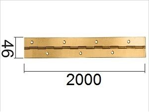 Šarka klavir 9900 Nikl 1980/32/0,6mm   BPDQ