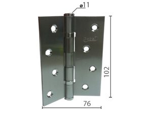Šarka brodska za vrata SP9023 Hr x100x76x2,5mm   DBP2
