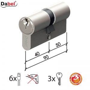 Cilindar za vrata CL2010 SS 90mm(40-50)