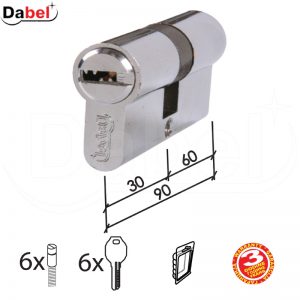 Cilindar kodirani CL2040 Hr 90mm(30-60) 6kod DBP1