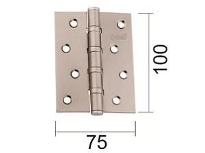 Šarka brodska za vrata SP9036 B-Ni x100x75x2,5mm/fi11,5 (2kom) 4 ležaja DBP1