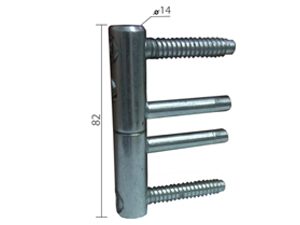 Šarka 3D uvrtna za vrata SP9027 ZnB 14mm  60kg DP1