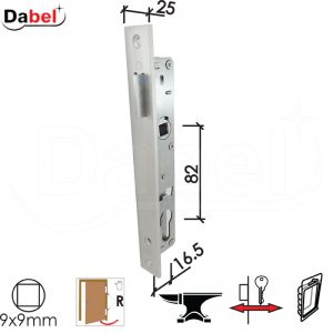 Brava za interfon B2035 Silver 16.5/82/25/9 Desna DBP1