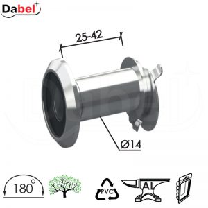 Špijunka za vrata ŠP4000 Hr fi14/25-42mm/180`  180stepeni DBP1