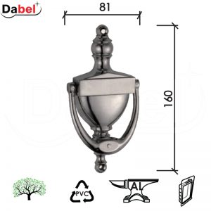 Zvekir za vrata ZV1 Hr 160x81mm   DBP1