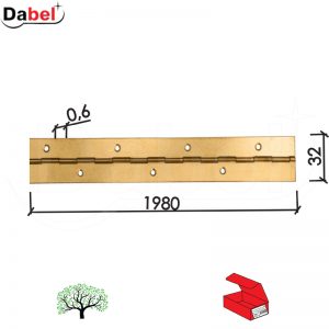 Šarka klavir 9900 Ms 1980/32/0,6mm   BPDQ