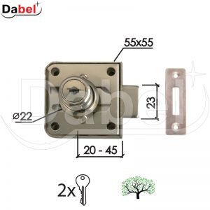 Bravica za drvo 2100 Hr fi22/55/55/23/20-45mm  2K Q