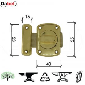 Reza za vrata 388 Ms 40x55/16x53mm   DBP1