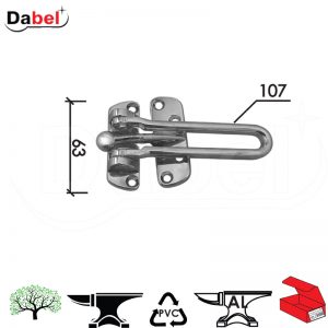 Lanac za vrata LA405 Hr 107x63 mm DBP1