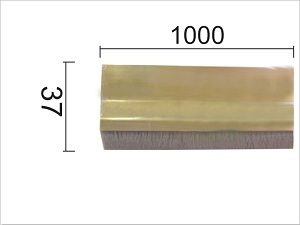 Lajsna diht za vrata ČT 2 Ms 37x1000mm Samolepiva
