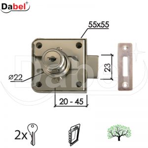 Bravica za drvo 2100 Hr fi22/55/55/23/20-45mm  2K DBP1