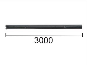 Šina za klizna vrata Š-K40/75 ZnB 3000 mm   Q