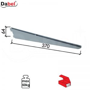 Nosač police modularni N3101 Silver 370/64mm Q
