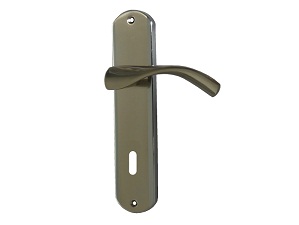 Kvaka šild za vrata GUČA B-Ni 8x8/90mm  .Klj Q