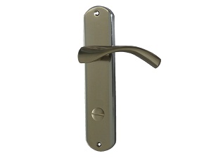 Kvaka šild za vrata GUČA B-Ni 8x8-6x6/90mm  WC 6x6mm Q