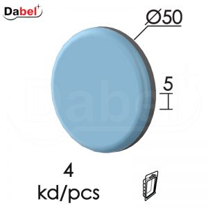 Podloška samol. za nameštaj FK01 Siva fi50mm (4kom)  DBP1