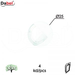 Štitnik ugla za sto STO1 Trans 25x25mm (4kom) DBP1
