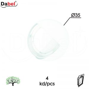 Štitnik ugla za sto STO1 Trans 35x35mm (4kom) DBP1