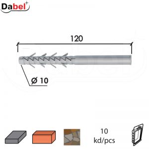 Tipl N Siva fi x10xx120mm (5kom)  DBP2