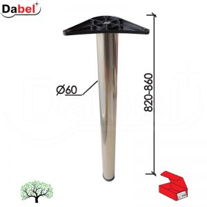 Noga za sto NO11 B-Ni fi60/820-860mm   Q
