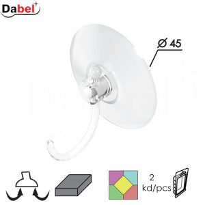 Vešalica vakum V30 Trans fi45mm (2kom)  DBP1