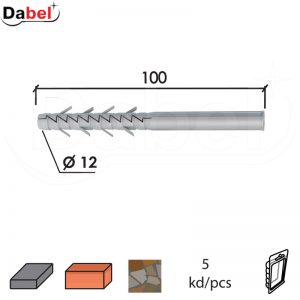 Tipl N Siva fi x12xx100mm (5kom)  DBP1