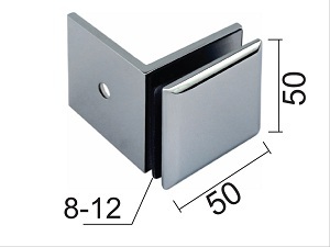 Spojnica stakla za tuš kabinu STS-102 Hr 50x50mm Q